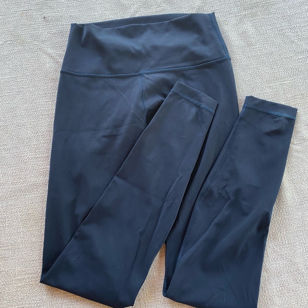 lululemon athletica navy wonderunder leggings